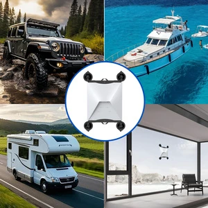 New for Star RV Mini Car Holder Metal Suction Cup Glass Window Mount for Mini Vehicles Private Mold