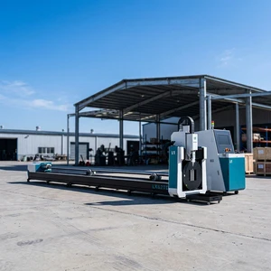 LX62TD Small Cnc Laser Tube Cutting Machine and Pipe Laser Cutting Machine for Stainless Steel Metal Round square Rectangular