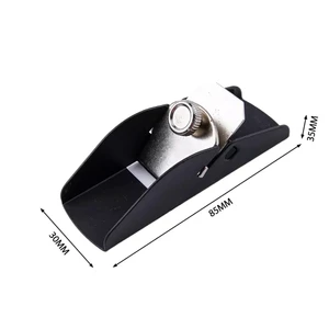 Mini Ebony Carpenter'S Plane Hand Wood Planer DIY Plough Woodworking Plane