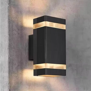 Indoor Outdoor Waterproof Wall Washer Light Luxury Modern Interior Nordic Living Room Bedroom Sconces Led Wall Lamps