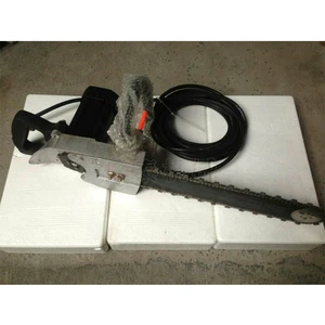 High power concrete cutting chain saw diamond chain saw handheld reinforced concrete cutting chain saw machine