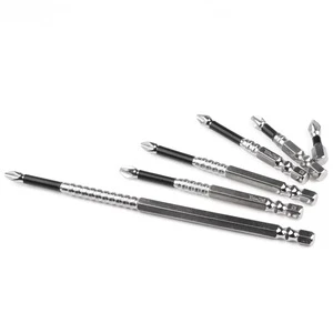 Xinmutian High Torque S2 Electric Drill Bit Set Phillips Multipurpose Strong Magnetic Impact Resistance Anti-Slip Extended Bit