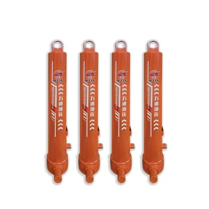 FE Type Long Stroke 3/4/5 Stage Chrome Plating Telescopic Hydraulic Cylinder With Ear for Dump Truck