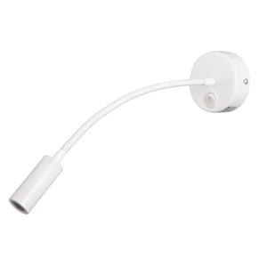 Modern Style LED Headboard Reading Lights 3W Snake Goose Neck Brass Aluminum Body Adjustable Angle Bedside for Hotels Bedroom