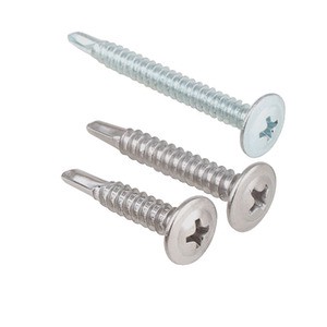 Stainless Steel Auger Self Drilling Screw Second Punch Drill Bit Screw Drilling Screws With Epdm Washer Sheet Metal Roofi Punch