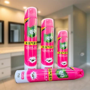 Custom Logo Anti Flying Crawling Insect Killer Spray 600ml 300ml Aerosol Insect Mosquito Repellent Spray Killer