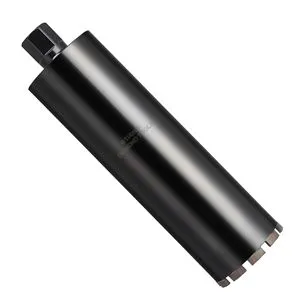 4-1/2 Inch Diameter High-Precision 14 Inch Drilling Depth Core Drill Bit for Masonry Concrete 1-1/4 In-7 Internal Thread Wet