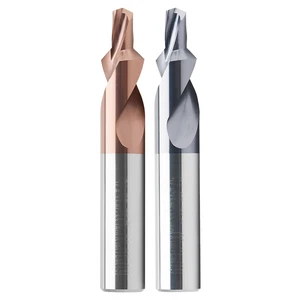 Step Drill Bit Tungsten Steel Chamfering Countersinking Two-stage 90/180 Carbide Step Drill 110mm Black Oxide Drilling