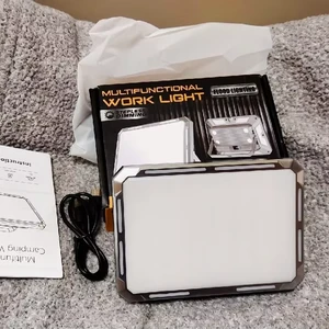 Super Bright 2000LM USB-C Rechargeable LED Inspection Flood Work Light for Outdoor Use with IP65 Rating