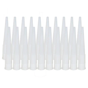 Universal Caulking Gun Nozzles Plastic Glass Glue Nozzles Sealant Silicone Caulking Tips Mouth Home Construction Tools