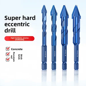 Blue-Win Tile Drill Bit for Masonry Drilling Concrete & Cement Walls Extra-Hard Slanted-Head Eccentric Design China