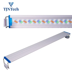Full Spectrum LED Aquarium Light - Adjustable 18-78cm 3-Color Lighting for Reef & Freshwater Tank