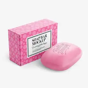 Full Color Custom Logo Printed Biodegradable Soap Skincare Packaging Boxes Eco-Friendly Coated Paper Folding Skin Care Serum