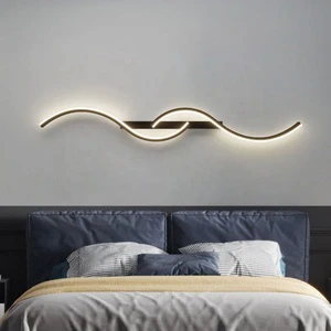 Hot Sale Aluminium+Silicone Modern LED Wall Lamps with Dimmable Lighting 3000K-6000K Color Temp for Home & Hotel Interior Decor