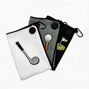 Durable Metal Easy Install Strong Magnet Magnetic Golf Towel Clip Accessory