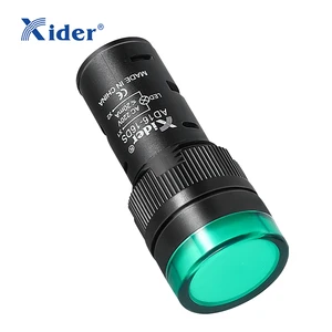 AD16-16DS Series LED Indicator High Quality Indicator Lamp Found Under the Xider Brand Green