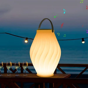 Glowing Speakers Music Lamp Festivals BL Speaker Led Decorative Lights Light Music Night Lamps Speaker for Wedding Party
