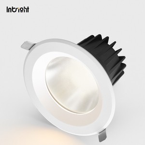 Commercial Lighting Dimmable Aluminum LED Downlight IP65 UGR<13 18W 28W 38W 48W Anti-Glare Recessed Ceiling SMD LED Down Light