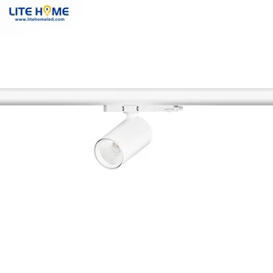 20W COB LED Track Lights Spotlight 170lm/w Modern Design for Supermarkets Dimmable Option Easy Install 5 Year Warranty LiteHome
