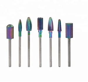 Carbide Nail Drill Bit Manicure, Electric Nail File Drill Bit Coarse Carbide Drill 3/32''