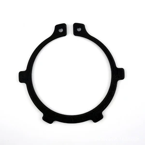 Wholesale Carbon Steel Black Oxide Finished DIN983 C-Type External Toothed Gear Circlip Retaining Rings with Lugs for Shafts
