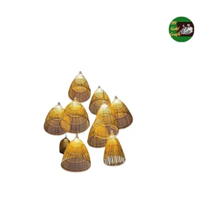 Decorative interiors glow with bamboo lamp unique handmade style delivering warm eco lighting for homes resorts and restaurants