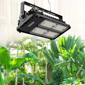 Sansi 100W Ceramic Body IP 65 Rated Full Spectrum Indoor LED Grow Lamp for Medical Plants Seed Vegetable & Pepper Growing