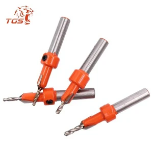 TGS Hot Sale New Countersunk Hole Saw Drill Bit Set Woodworking Carbide Drill Bits for Masonry & Concrete