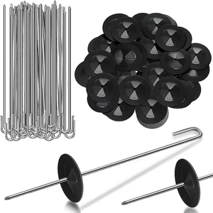 Solar Panel Bird Guard Clips Stainless Steel Pigeon Deterrent Mesh Fasteners No Drill Mounting 304 Stainless Steel For 30-50mm