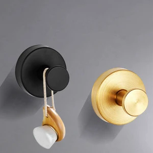 Heavy Duty Stainless Steel Bathroom Vacuum Suction Cup Hook for Shower
