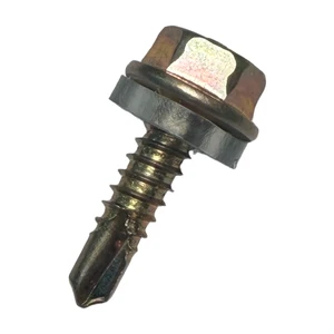 DY Brand 12# Iron Standard Thread Hex Self-Drilling Screws DIY Grade Model 12#*3:4