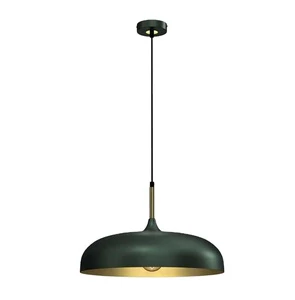 Black/Gold Pendant Lamp High Quality Hotel Indoor Hanging Living Room Bedroom Iron Black Modern Ceiling Kitchen Handmade Supply