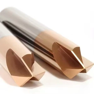 Hot Selling High Precision 3Flutes CNC Tungsten Solid Carbide Countersink Drill Bit Chamfer Milling Cutter OEM/ODM 90 Degree
