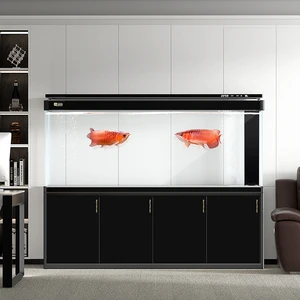 YEE Custom Wholesale 200 Gallon Ultra Clear Glass Large Fish Tank Bottom Filter Fish Aquarium For Home