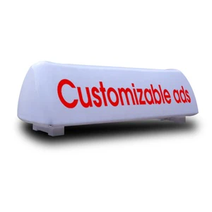 Wholesale Custom 12V Top Led Advertising Magnetic Taxi Light