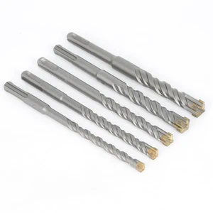 Rock Carbide-Tipped SDS-plus Rotary Hammer Masonry Drill Bit for Concrete
