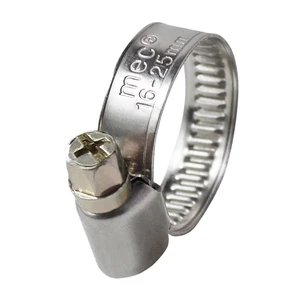 Wholesale Stainless Steel Hose Clamp Adjustable Iron Galvanized Clip Zinc China's Customizable Hardware Tool for Pipe Clamp