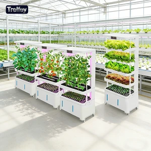 Energy Efficient Indoor Plant Growing System with Sunlike Full Spectrum LED and Low Power Consumption