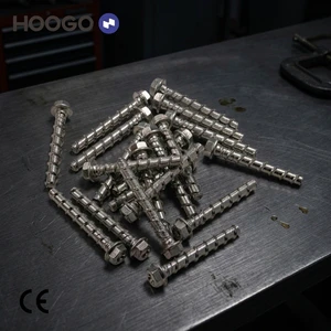 OEM ODM Factory Electrogalvanized Self Tapping Concrete Screw Anchor for Corrosive Environments