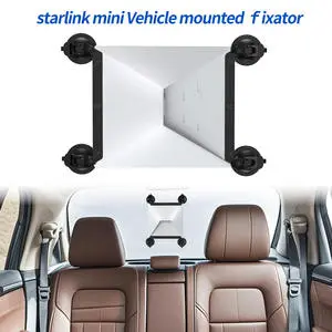 Mini Strong Suction Car Satellite Internet Mount Kit for Car Sunroofs or Windows Metal Car Mount for Starlink