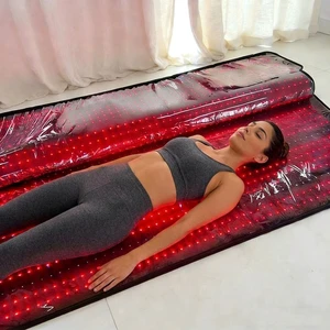 Full Body 200w Red Light Therapy Blanket Pain Reliefs 660nm 850nm Red Light Mat Near Infrared Therapy Sleeping Bag