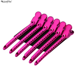 WanMei Factory Outlet Hair Salon Special Hairdressing Tools Hand Push Corrugated Duckbill Clip