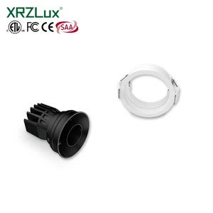 XRZLux 10W Modern Aluminum Anti-Glare COB LED Ceiling Downlight ETL Approved Indoor Recessed Lighting Deep Recessed Spot Lights