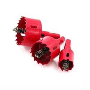 Bi-Metal Hole Saw Cutter Drill Bit Set 15-300mm Carbide Tipped TCT for Metal Wood Plastic Sheet & Alloy Iron