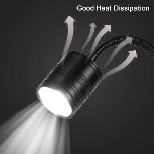 Liweida Full Spectrum 5W/7W Indoor LED Aquarium Lamp for Fish Tank & Coral Reef 3000K-6000K White Light IP33 Ra90 40 Gallon