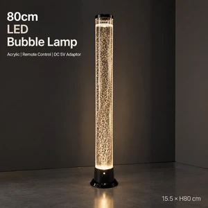 Usb Operated Type-C Powered Plug-In Bubble Fish Table Lamp Decorative Fish Bubble Light Usb Operated Acrylic Bubble For Bedroom
