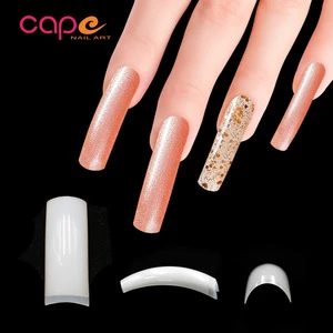 Knail Nail Supplies Long French Half Cover Pre-Designed Nail Art Sticker