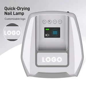 High Quality LED UV Nail Lamp Portable Automatic Professional UV Light Source With Customizable Logo Wholesale For Nail Salons