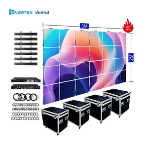 500*500mm LED Cabinet Waterproof LED Video Wall Panel P2.9 P3.91 Rental Outdoor Concert Stage LED Display Screen