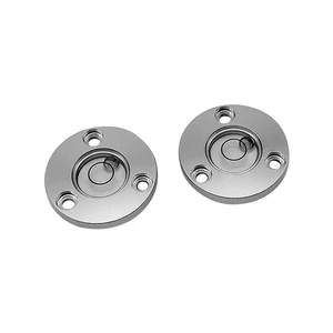 Mini Circular Spirit Level Instrument with Gradient Flange Metal Bubbles for Accurate Level Measuring